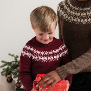 Vällingby mini - jultröja till barn